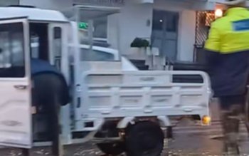 Bărbat lovit de un motociclu …