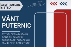 Atenționare Cod Galben de vânt …