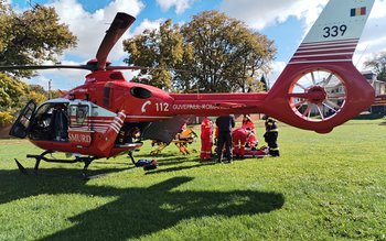 Elicopter SMURD solicitat la Dorohoi …