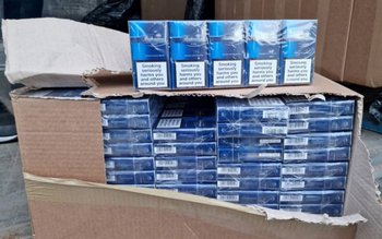 200 de țigări de contrabandă …