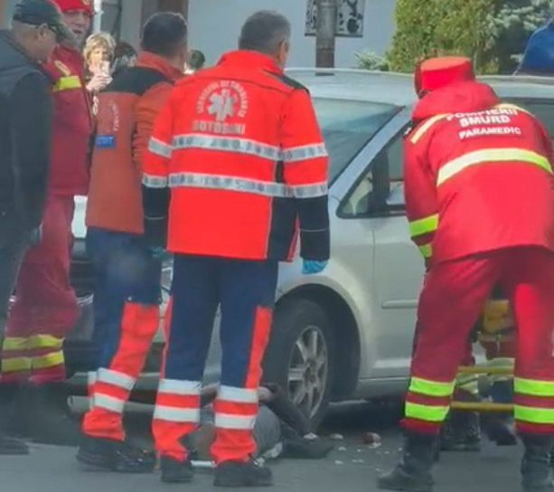 Femeie de 71 de ani lovită pe o trecere de pietoni din Dorohoi