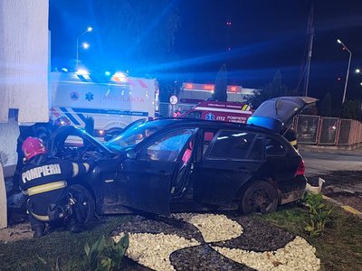 Accident la ieșirea din Botoșani …