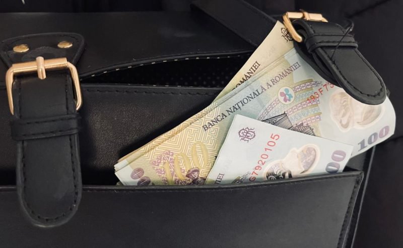 Tânăr de 23 de ani reținut după ce a furat 3.500 de lei din geanta unei femei