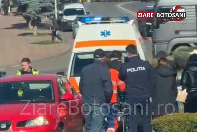 Fată lovită pe o trecere de pietoni de pe Bulevardul Victoriei din Dorohoi