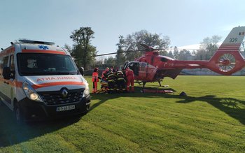 Femeie în stare gravă preluată …