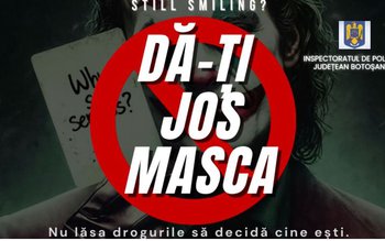 Polițiștii lansează campania „Dă-ți jos …