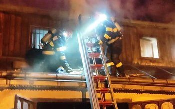 Incendiu la un garaj din …