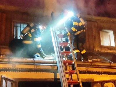 Incendiu la un garaj din …