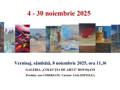 Expoziția „Dascăli și artiști botoșăneni”