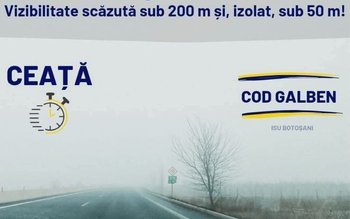 Conduceți prudent! Meteorologii au emis …