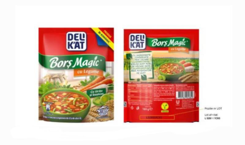 Alertă alimentară: Auchan retrage două produse alimentare ce pot conține particule metalice și de cauciuc