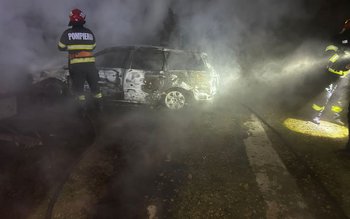 Autoturism parcat într-o gospodărie din …