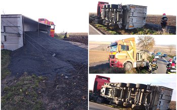 Camion încărcat cu 25 de …