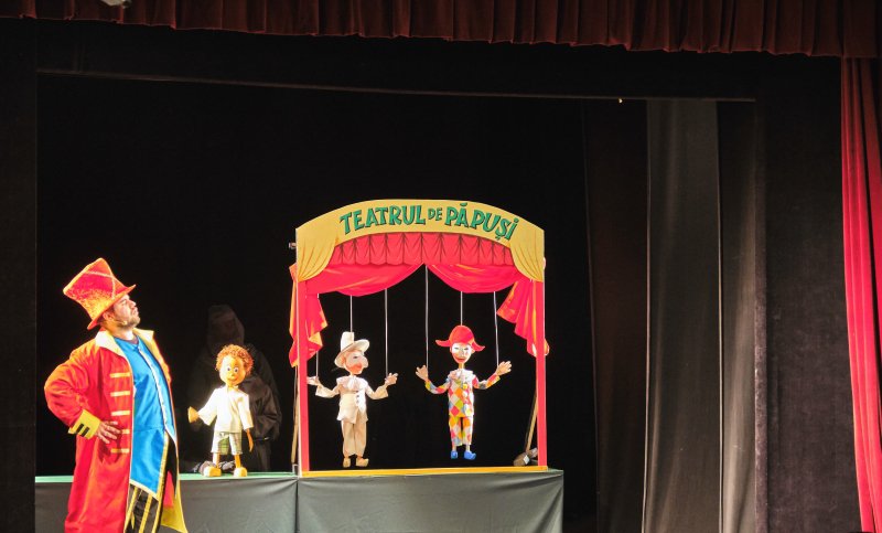 Povestea lui „Pinocchio” la Teatrul pentru Copii şi Tineret „Vasilache”