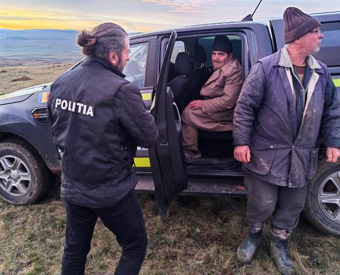 Mobilizare exemplară a forțelor de ordine botoșănene pentru găsirea unui bărbat dispărut