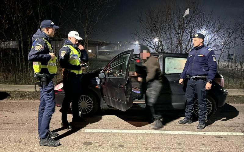 Șofer în stare de ebrietate urmărit în trafic de un echipaj mixt polițist-jandarm