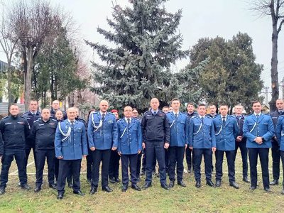 Moment festiv la Inspectoratul de …