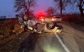 Accident! Bărbat ajuns la spital …