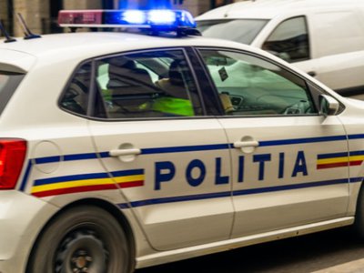 Mașină neînmatriculată oprită pe Calea …