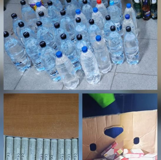 Țigarete, alcool și articole pirotehnice găsite de polițiștii din Ștefănești în cadrul unei acțiuni