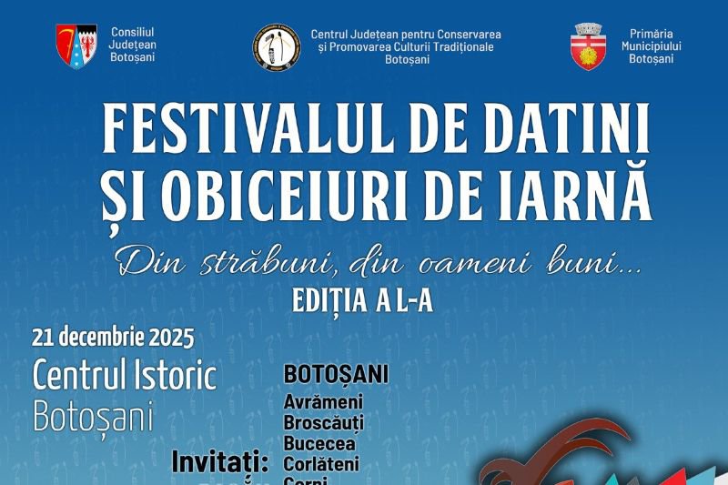 Festivalul de Datini și Obiceiuri de Iarnă „Din străbuni, din oameni buni…”