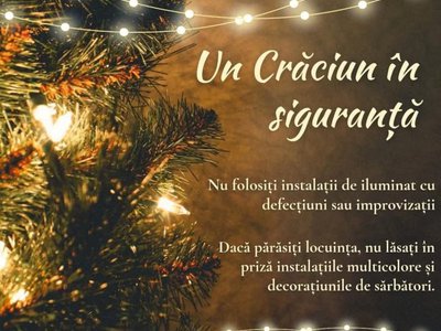Măsuri de siguranță la împodobirea …