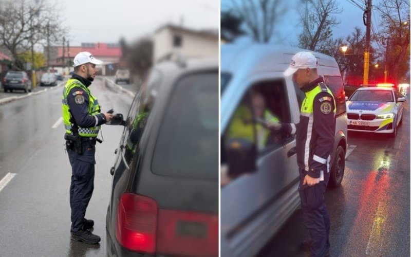 Acțiune de amploare la Dorohoi: Polițiștii au reținut 7 permise de conducere și retras 5 certificate de înmatriculare