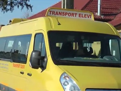 Microbuz școlar verificat într-o acțiune …