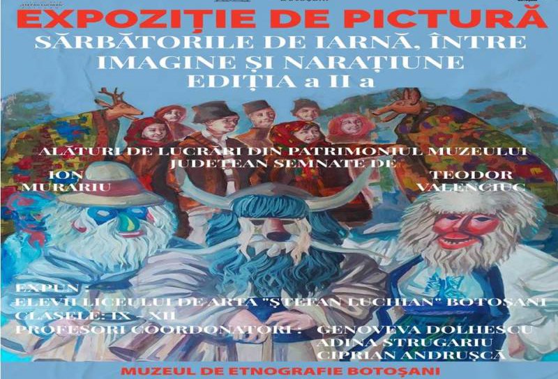 Expoziția de arte vizuale „Sărbătorile de iarnă, între imagine și narațiune”