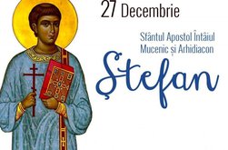 Sfântul Ștefan sărbătorit în a …