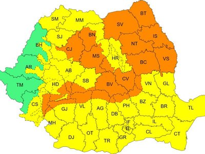 Atenție! Cod portocaliu de vânt …