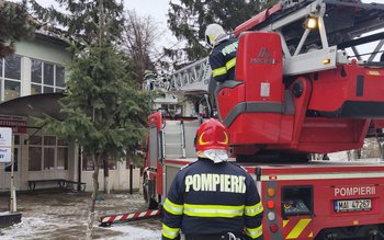 Intervenție a pompierilor după ce …