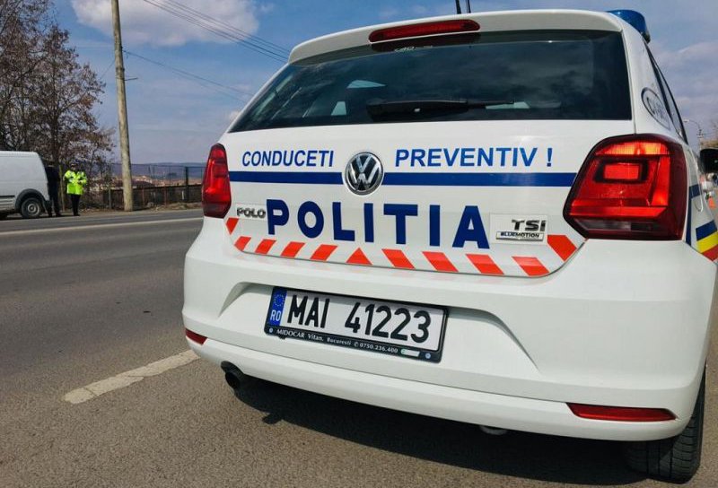 Acțiune a polițiștilor rutieri pentru reducerea accidentelor rutiere grave