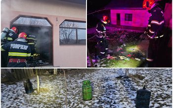 Două incendii la Broscăuți și …