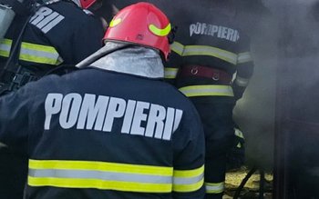 Incendiu izbucnit în terasa unui …