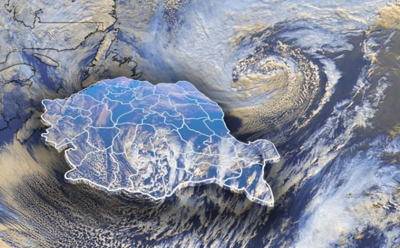 Un ciclon polar lovește România. ANM anunță nămeţi, freezing rain şi viscol: Strat nou de 30 cm de zăpadă!