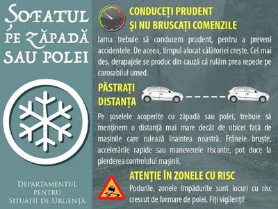 Meteorologii au emis o atenționare …