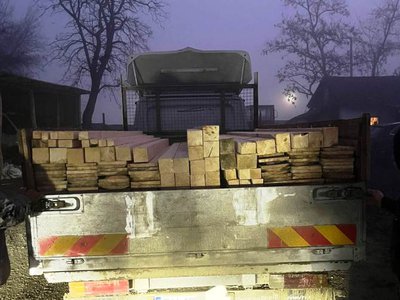 Transport ilegal de lemn descoperit …