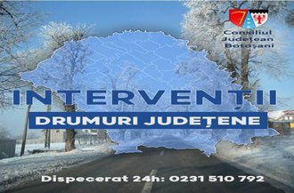 Consiliul Judeţean Botoșani informează că …