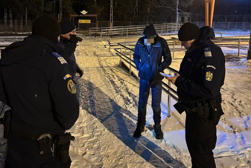 Echipajele de jandarmerie au acționat pentru depistarea persoanelor fără adăpost