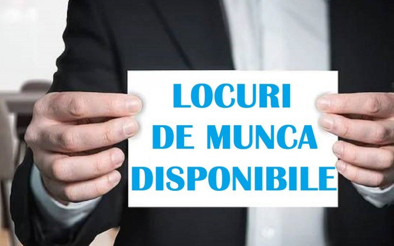 AJOFM Botoșani transmite locurile de muncă vacante la nivelul județului Botoșani - 19.01.2026