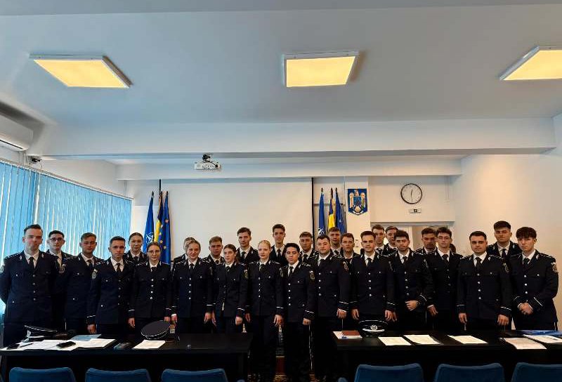 O nouă promoție de agenți de poliție, încadrată la I.P.J Botoșani