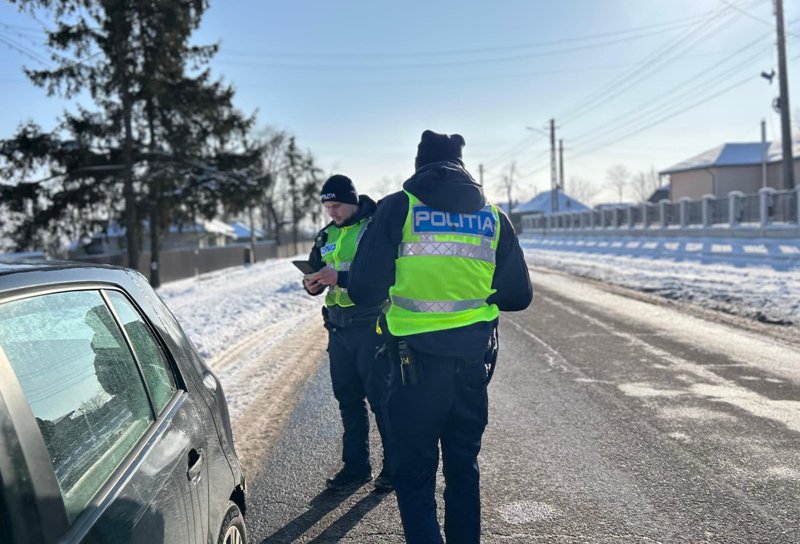 Acțiune a polițiștilor la Dorohoi: Au fost reținute 4 permise de conducere