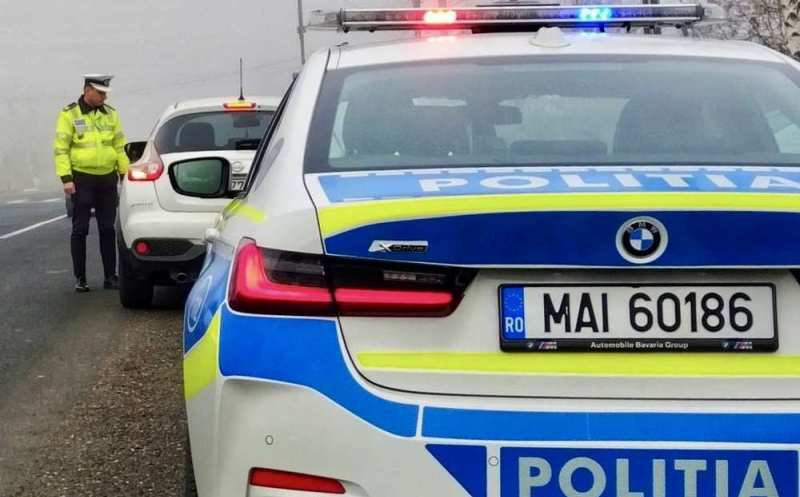Autoturism neînmatriculat depistat pe drumurile publice