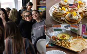 Elevi botoșăneni și voluntari europeni, …