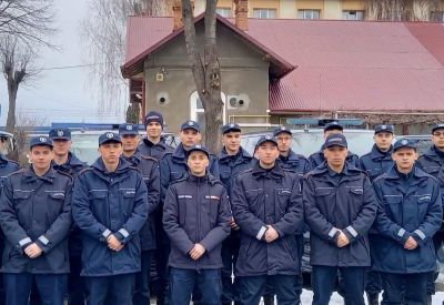 Viitori subofițeri jandarmi în practică …