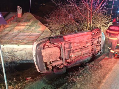 Accident la Curtești! O mașină …
