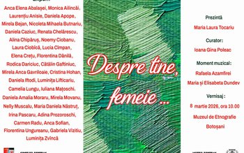 Muzeul Județean Botoșani organizează Expoziția …