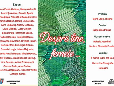 Muzeul Județean Botoșani organizează Expoziția …