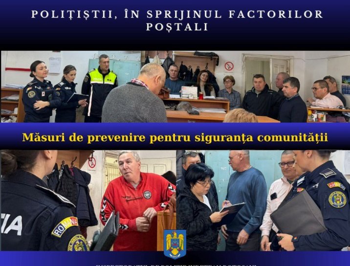 Instruire privind siguranța personalului poștal și prevenirea infracțiunilor